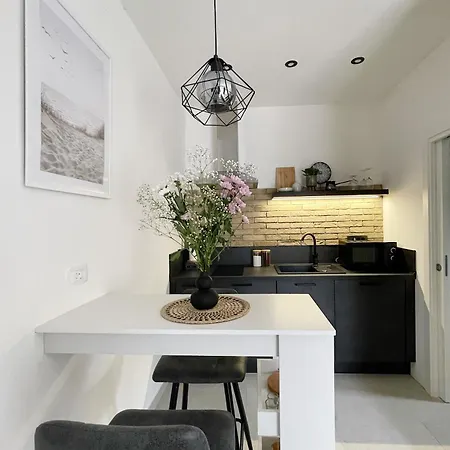 דירה Cozy With Terrace + Free Parking אופטיה
